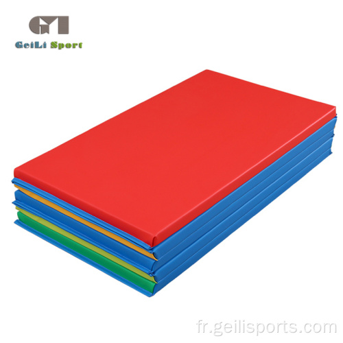 Tapis de gymnastique d&#39;exercice en cuir PU pour enfants